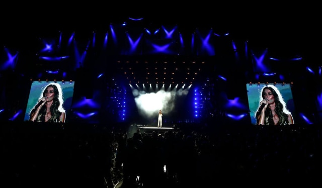 FABIO MOTTA/ESTADAO Gisele Bündhcen fez parte da cerimônia de abertura do Rock In Rio