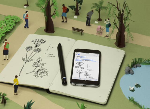 Divulgação/WeAr Moleskine Digital – um caderno + caneta que compartilhar online tudo o que você cria no papel