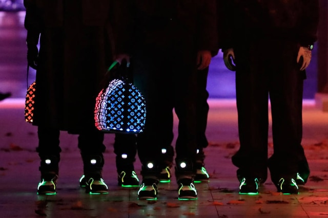 Gonzalo Fuentes/ Reuters Desfile masculino da Louis Vuitton não deixou de ter o DNA streetwear de Virgil Abloh
