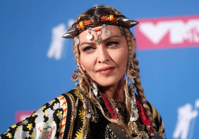 Carlo Allegri/ Reuters Madonna no MTV Video Music Awards 2018.