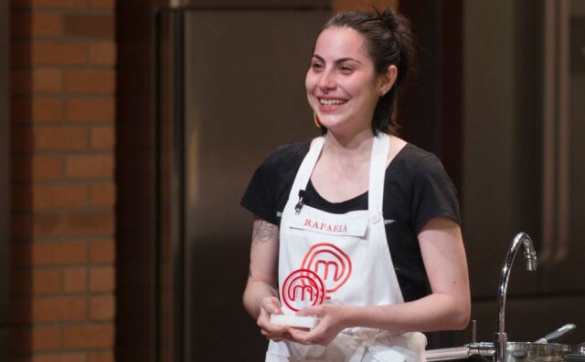 Carlos Reinis / Band / Divulgação Rafaela, vencedora do 23º episódio do 'MasterChef Brasil' em 2020