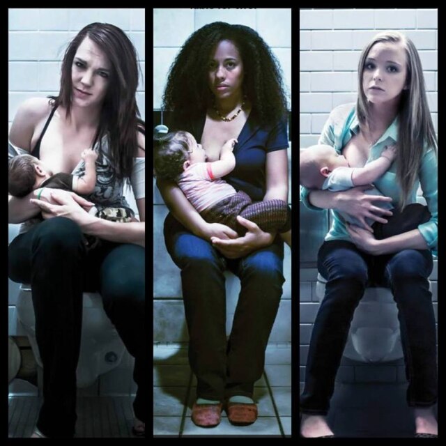 Reprodução/ Facebook Campanha fotográfica “When Nurture Calls” (Quando a alimentação chama, em português)
