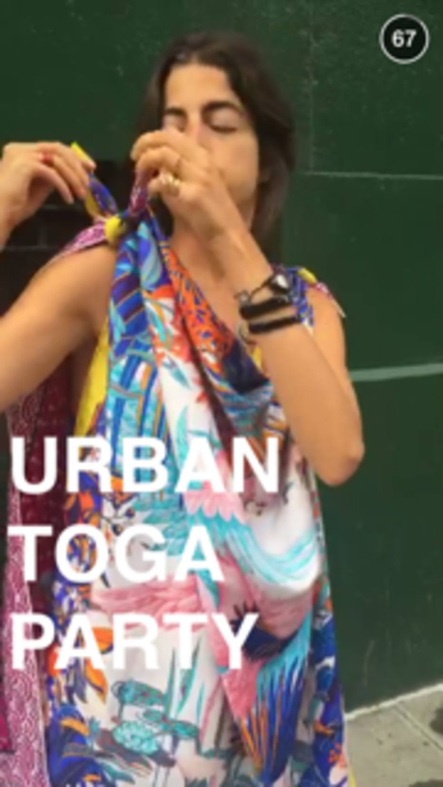 Reprodução Snapchat / man_repeller