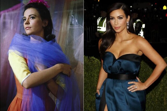 Reuters Em 1957 as mulheres tinham um corpo parecido ao da atriz Natalie Wood. Sessenta anos depois, elas se parecem mais a socialite Kim Kardashian