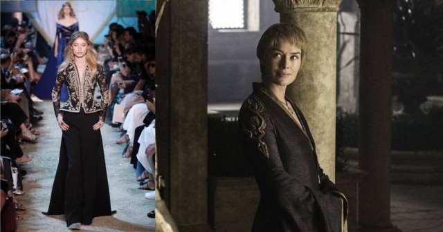 HBO | Patrick kovarik/ AFP O nome da coleção do estilista Elie Saab inspirada em 'Game of Thrones' é "Um conto de reis caídos"