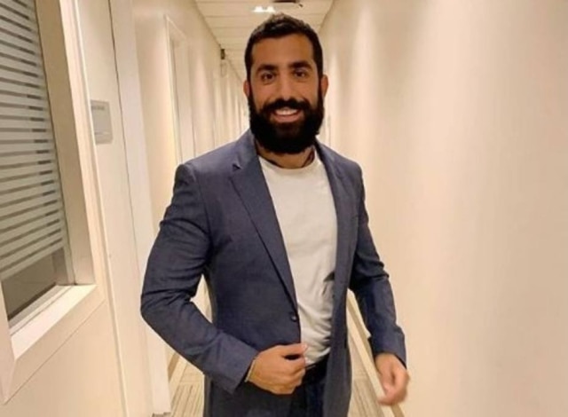 Instagram/@kaysar.dadour O sírio Kaysar Dadour, ex-BBB e um dos atores da novela 'Órfãos da Terra', da TV Globo.
