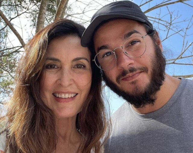 Instagram/@fatimabernardes A apresentadora Fátima Bernardes e namorado Túlio Gadelha