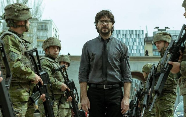 Netflix Professor nos últimos episódios de 'La Casa de Papel'