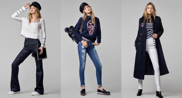 Divulgação A modelo Gigi Hadid assina a linha Tommy x Gigi em parceria com a Tommy Hilfiger