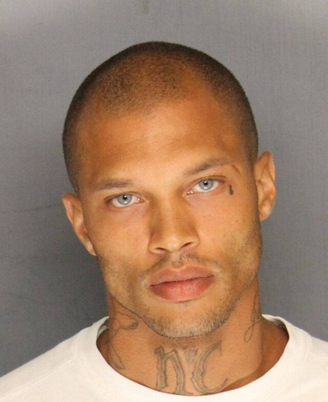 Reprodução Jeremy Meeks chama atenção por causa de sua beleza