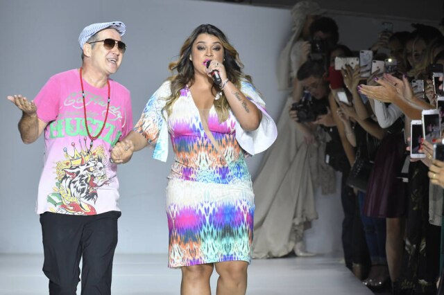 MARCELO SOUBHIA/FOTOSITE/MINAS TREND Preta Gil lançou uma coleção em parceria com o estilista Victor Dzenk no Minas Trend