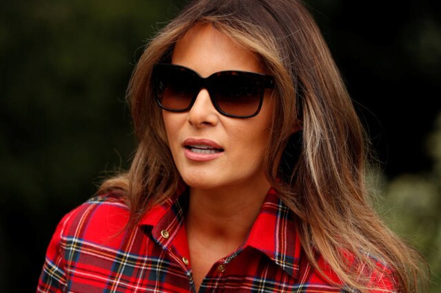 Jonathan Ernst / Reuters A primeira-dama dos Estados Unidos Melania Trump