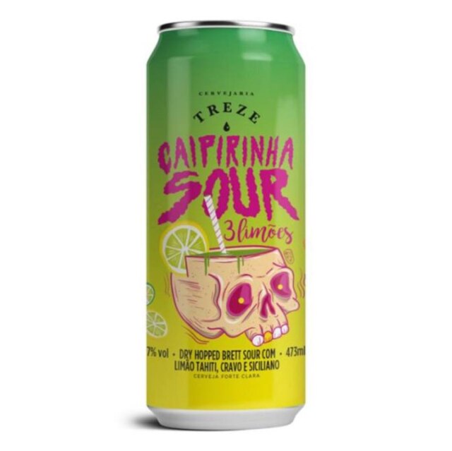 Treze Cerveja Treze Caipirinha Sour 3 Limões