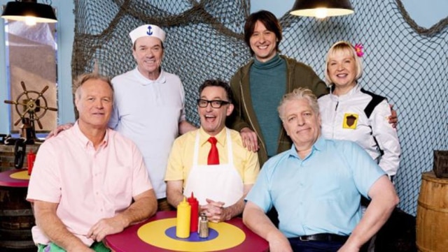 Divulgação/Nickelodeon Elenco de 'Bob Esponja' em live-action.