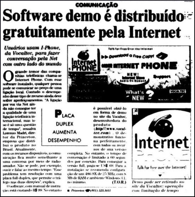 Acervo/Estadão O Estado de S.Paulo - 13/11/1995