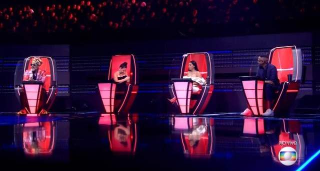 Reprodução de 'The Voice Kids' (2020) / TV Globo Jurados do 'The Voice Kids' em 2020