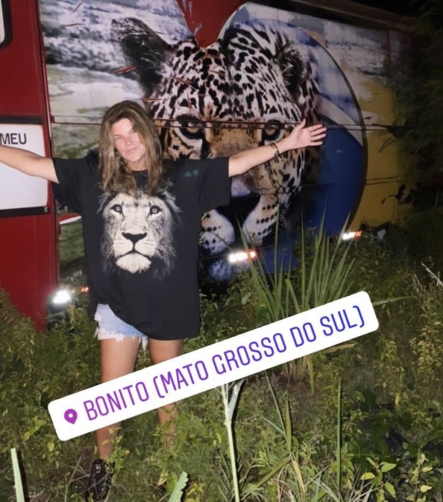 Instagram/@oliveiracris10 Juma Marruá, em 'Pantanal', se transformava em onça