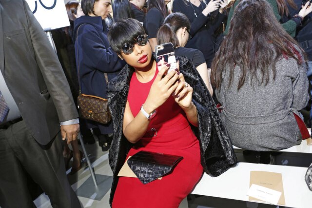 Elizabeth Lippman/The New York Times Jennifer Hudson no desfile de Michael Kors
