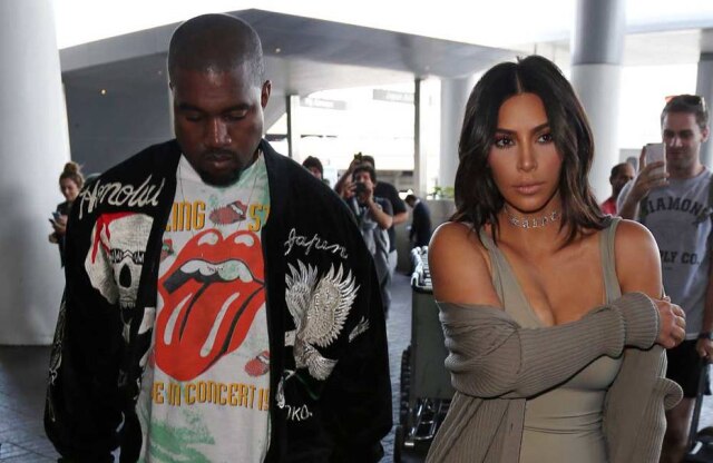 Bang Showbiz Kanye West gostaria de ter o seu terceiro filho com Kim Kardashian.
