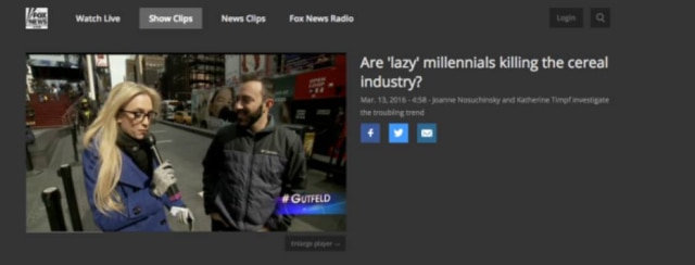 Reprodução/Facebook Os millennials preguiçosos estão matando a indústria de cereais?