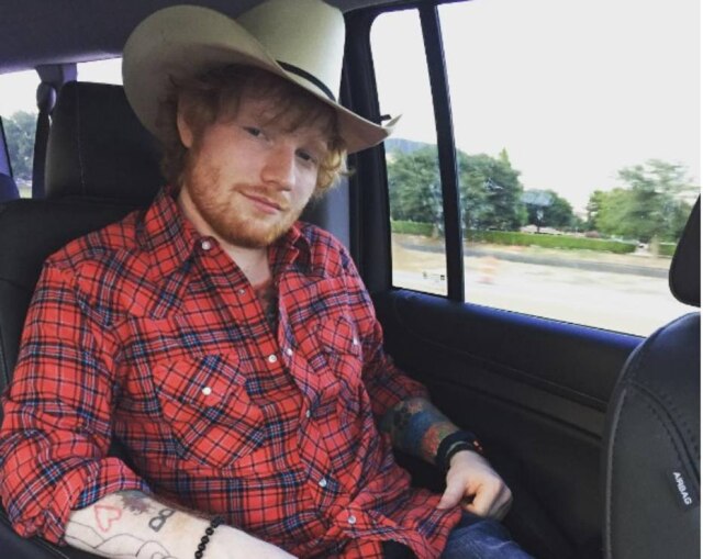 Reprodução/Instagram Ed Sheeran.