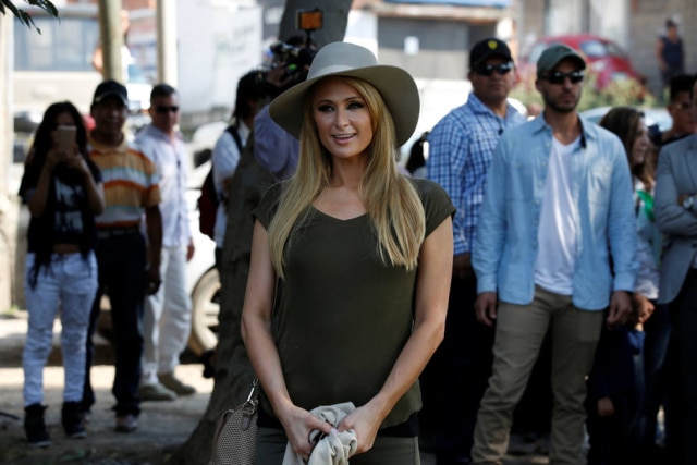 Carlos Jasso / REUTERS A socialite Paris Hilton.