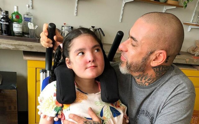 Instagram / @henrique_fogaca74 Henrique Fogaça e Olivia, sua filha