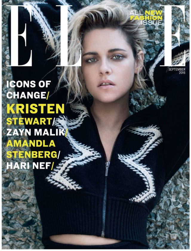 Reprodução/Elle Kristen Stewart é capa da próxima Elle.