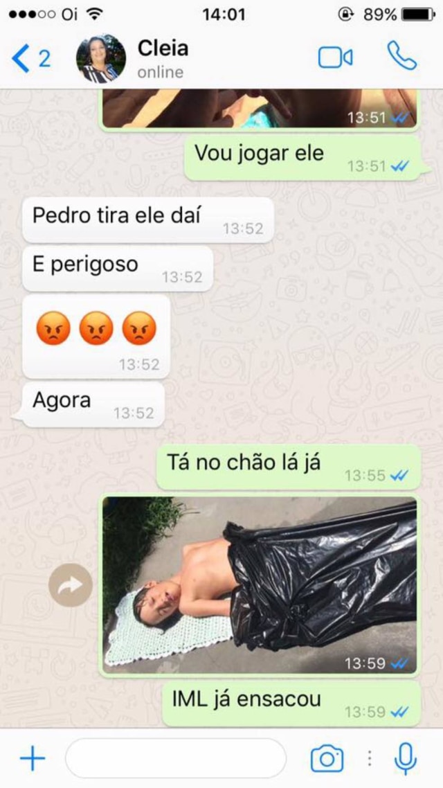 Reprodução / Facebook @pietra.bilek .