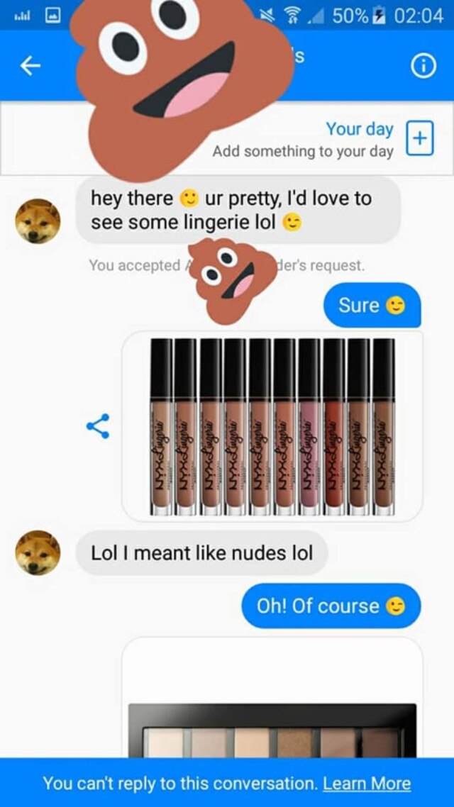 Menina sul africana virou meme após mandar produtos em tom de pele quando desconhecido pediu nudes via Facebook