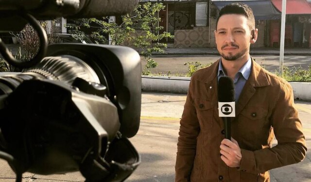 Instagram/@dondossola Repórter fazia transmissão do Rio de Janeiro