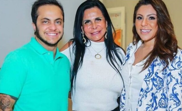 Instagram/@mariagretchen Thammy Miranda, Gretchen e Andressa Ferreira.