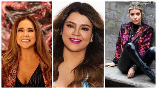 Célia Santos/Instagram/ @pretagil/Sergio Castro/Estadão Daniela Mercury, Preta Gil e Luiza Possi fazem live para arrecadar fundos durante pandemia do coronavírus