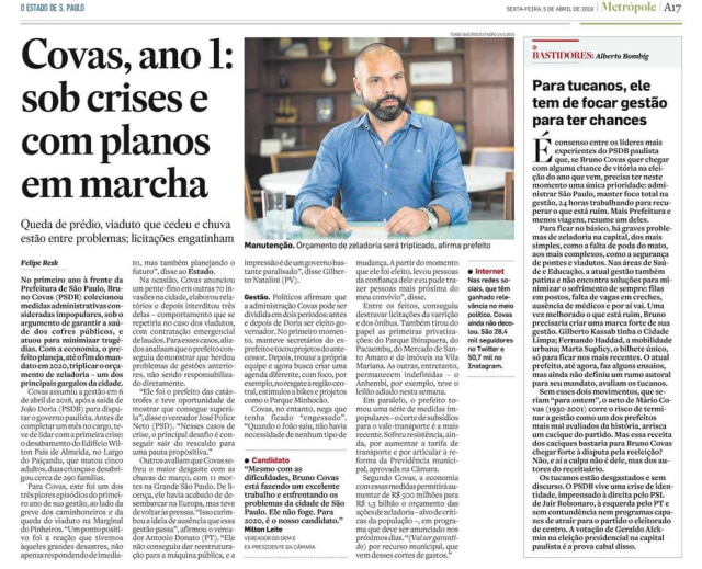 Acervo/Estadão >> Estadão - 05/04/2019