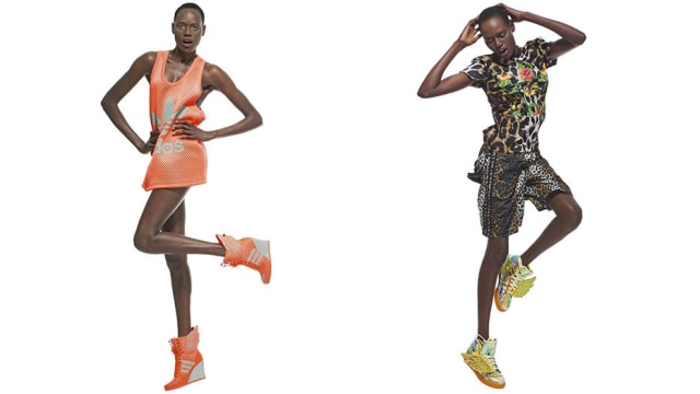 Divulgação Adidas Coleção da Adidas assinada por Jeremy Scott, da Moschino