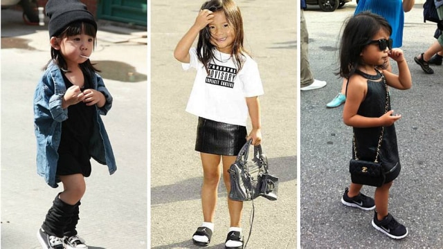 Reprodução Aila Wang, de 5 anos, sobrinha de Alexander Wang, é musa mirim dos fashionistas