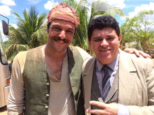 Acervo Pessoal Batoré contracenou com Rodrigo Lombardi em 'Velho Chico'