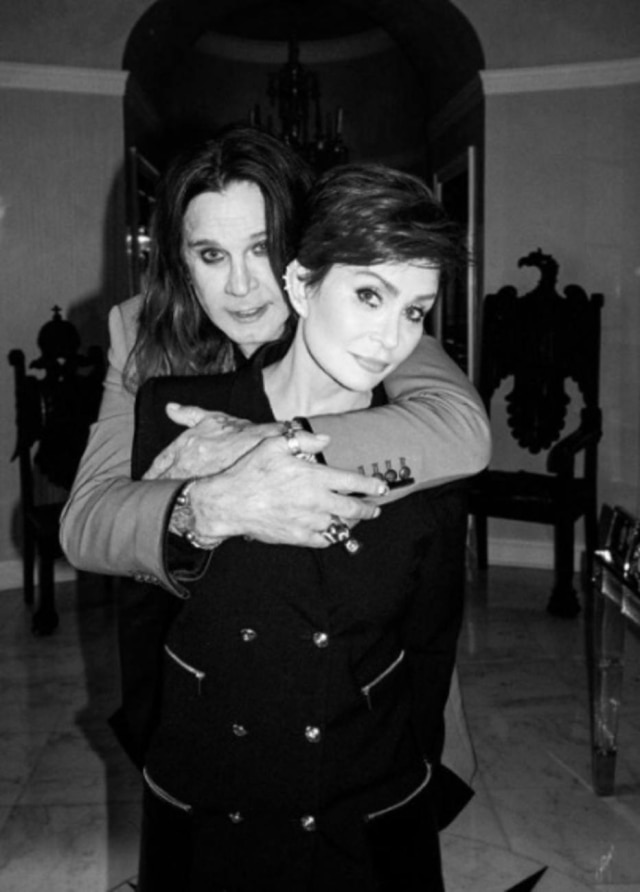 Reprodução/Instagram O casal Osbourne esteve junto por 33 anos.