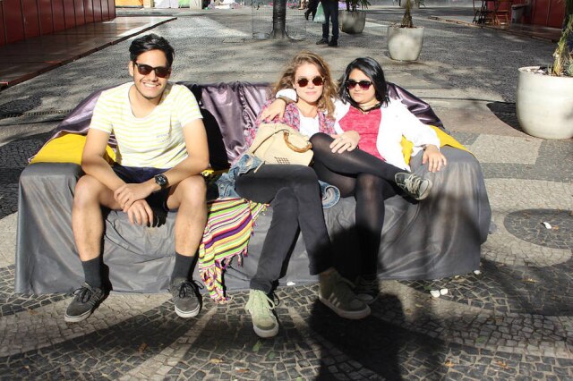 Aline Tabone/Divulgação Evento estimula pessoas a ficarem na rua