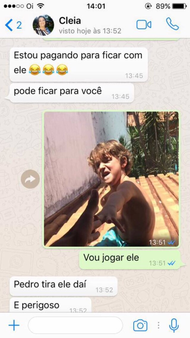 Reprodução / Facebook @pietra.bilek .