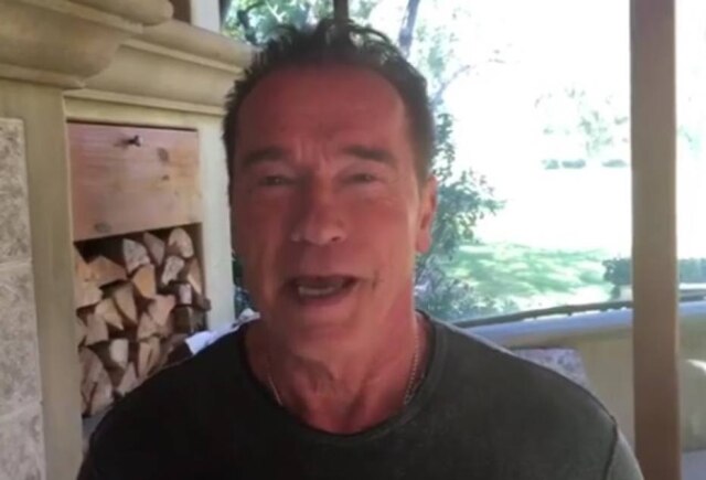 Reprodução / Instagram @schwarzenegger .