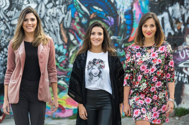 Sitah/TheConcept Renata Vicente, Ana Carolina Marques e Samantha Pittzer, sócias do e-commerce.