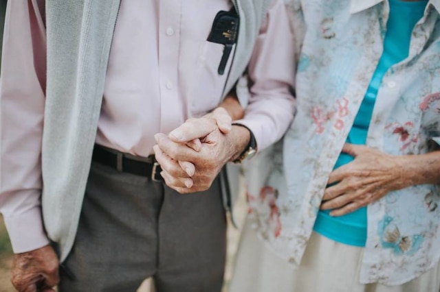 Foto cedida por Paige Franklin | paigefranklinphotography.com Ollie e Donald vão completar 68 anos de casamento em setembro.