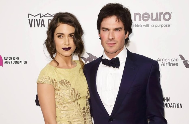 Gus Ruelas / Reuters Nikki Reed e Ian Somerhalder tiveram sua primeira filha em 25 de julho de 2017