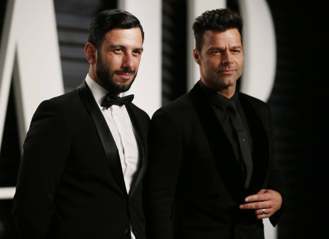 REUTERS/Danny Moloshok Ricky Martin e Jwan Yosef estão casados, mas ainda pretendem fazer uma cerimônia para comemorar a união.