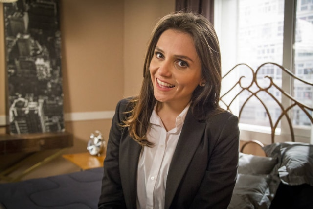 Marilia Cabral/Globo/Divulgação Monica Iozzi será mãe de Mônica em live-action com personagens de Mauricio de Sousa.