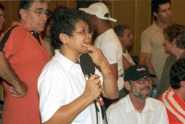 Samit Baptista/ESTADÃO Marlene Mattos em 2002. Ela foi empresária de Xuxa por 18 anos.