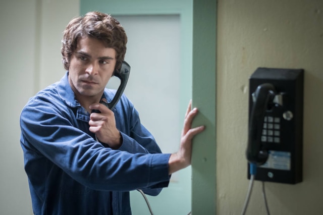 Brian Douglas / Divulgação / Netflix Zac Efron em ‘Extremely Wicked, Shockingly Evil and Vile’.