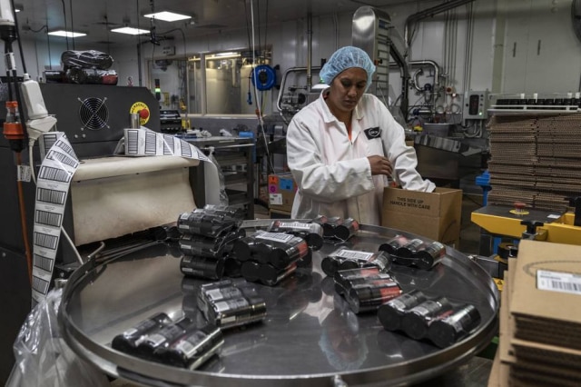 Adam Dean/NYT Produção do mel de manuka na fábrica da Comvita, em Paengaroa, na Nova Zelândia.