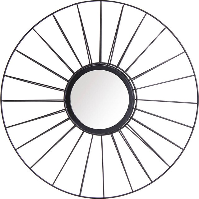 Americanas.com Da Americanas.com, espelho de parede com-moldura de metal. Por R$ 89,99